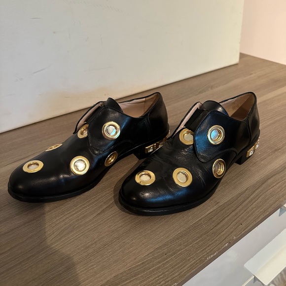 Erika Cavallini leather flats size 38 IT (7.5 US) excellent condition - Picture 5 of 8